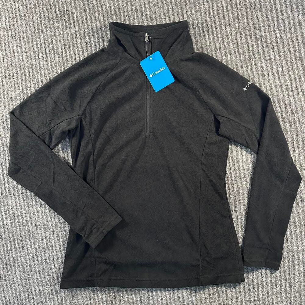 NEW Columbia Women's Glacial IV Half-Zip Fleece Pullover Basic Gorpcore Sweater